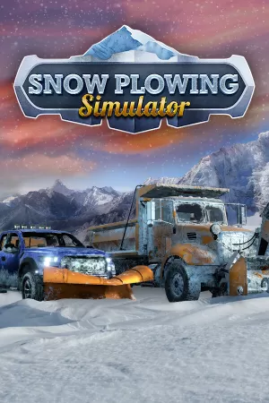 Box-art pre hru s názvom Snow Plowing Simulator