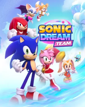 Box-art pre hru s názvom Sonic Dream Team