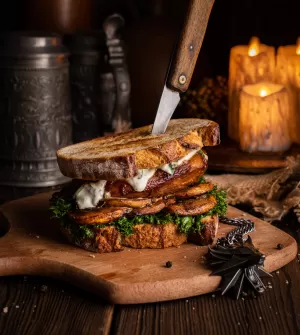 The Witcher Cookbook toast