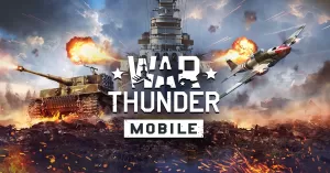 Box-art pre hru s názvom War Thunder Mobile