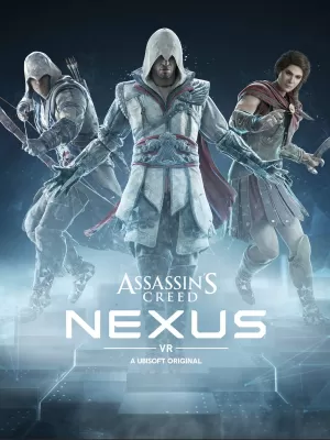 Box-art pre hru s názvom Assassin's Creed Nexus VR