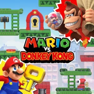 Box-art pre hru s názvom Mario vs. Donkey Kong