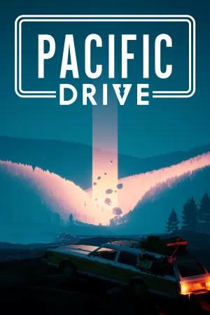 Box-art pre hru s názvom Pacific Drive