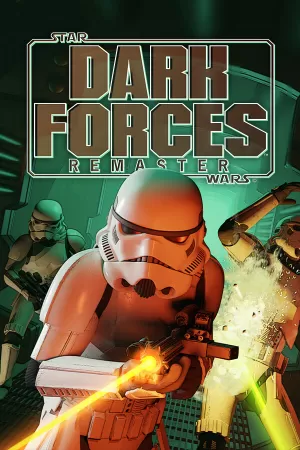 Box-art pre hru s názvom Star Wars: Dark Forces Remaster