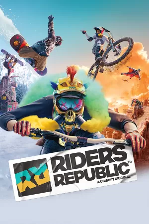 Box-art pre hru s názvom Riders Republic