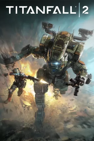 Box-art pre hru s názvom Titanfall 2