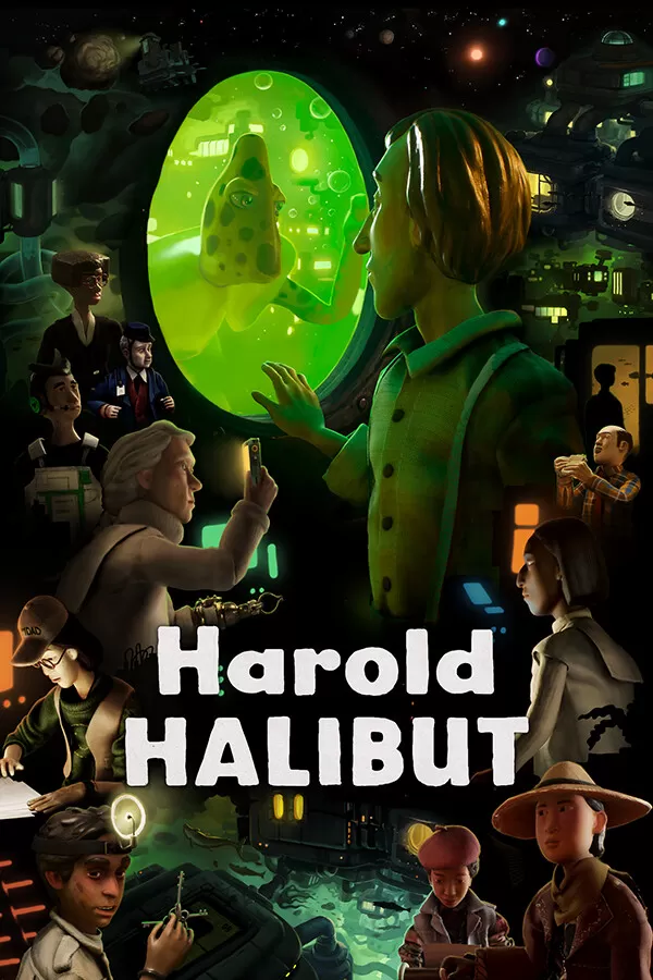 Box-art pre Harold Halibut