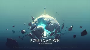 Box-art pre hru s názvom Foundation: Galactic Frontier