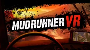 Box-art pre hru s názvom MudRunner VR