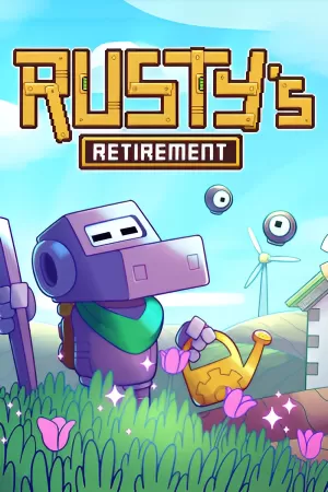 Box-art pre hru s názvom Rusty's Retirement