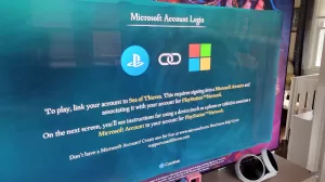 Sea Of Thieves PS5 Microsoft Account