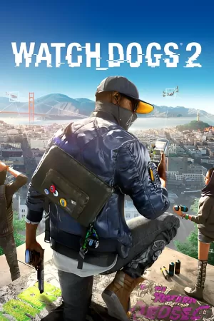 Box-art pre hru s názvom Watch Dogs 2