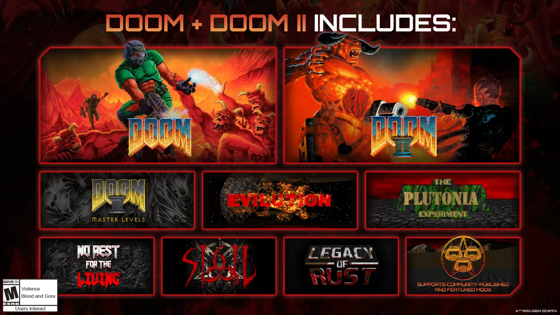 DOOM a DOOM II bundle