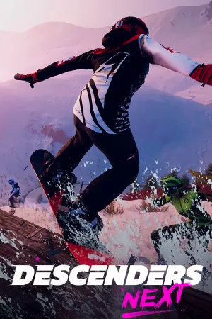 Box-art pre hru s názvom Descenders Next
