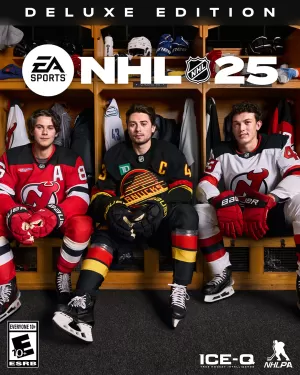 Box-art pre hru s názvom NHL 25