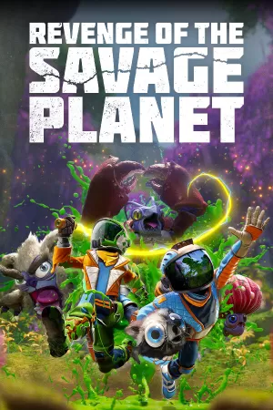 Box-art pre hru s názvom Revenge of the Savage Planet
