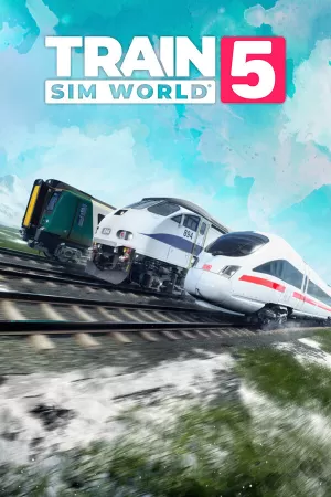 Box-art pre hru s názvom Train Sim World 5