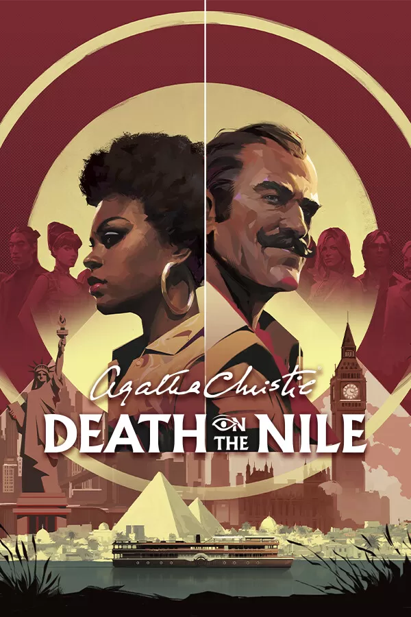 Box-art pre Agatha Christie - Death on the Nile