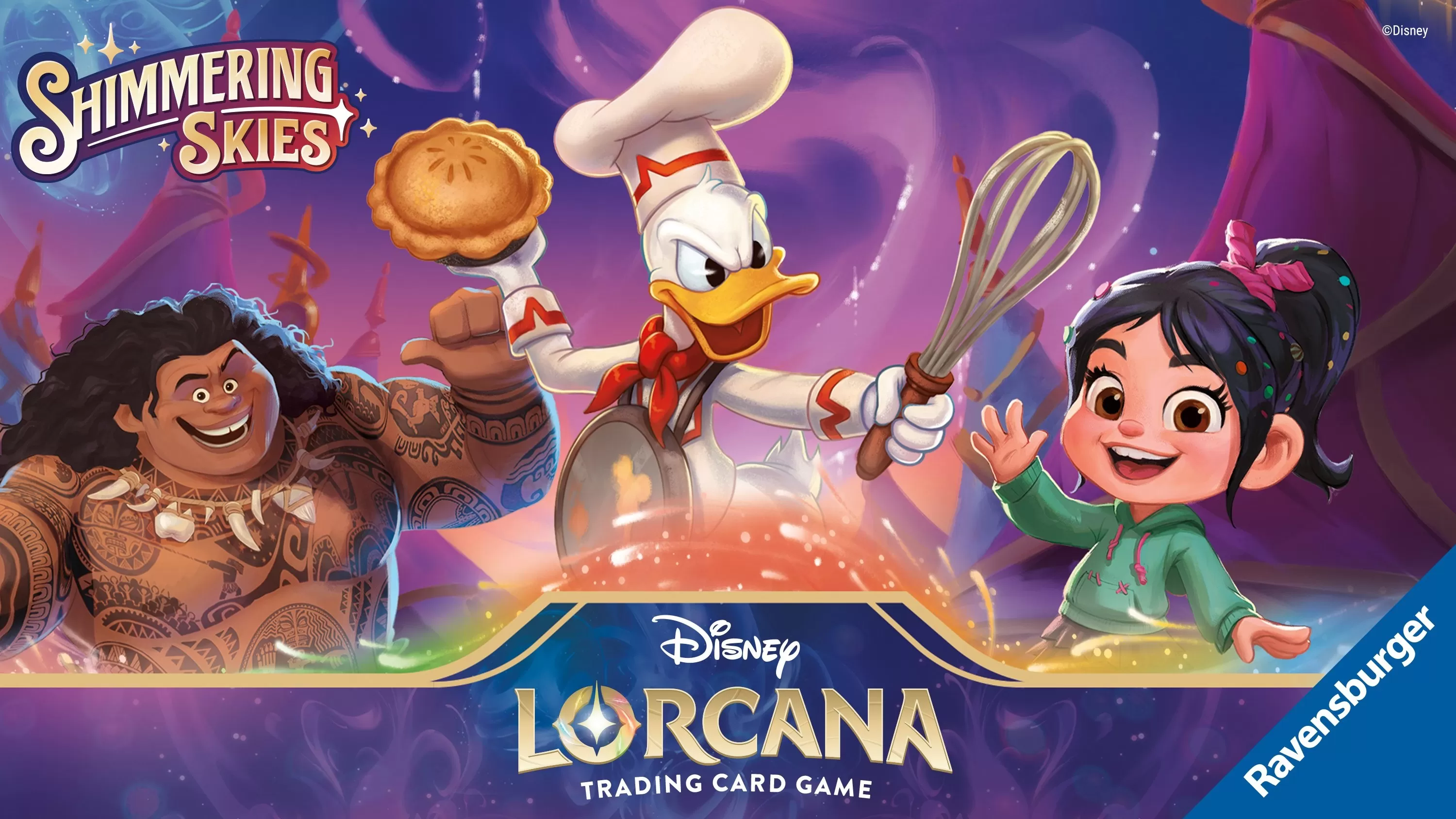 Box-art pre hru s názvom Disney Lorcana