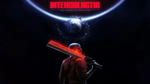 Box-art pre hru s názvom Intergalactic: The Heretic Prophet