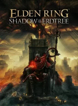 Box-art pre hru s názvom Elden Ring Shadow of the Erdtree