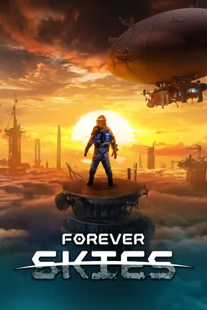 Box-art pre hru s názvom Forever Skies