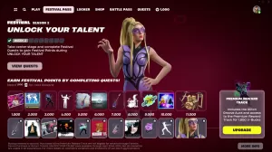 Lady Gaga Fortnite Festival Battle Pass