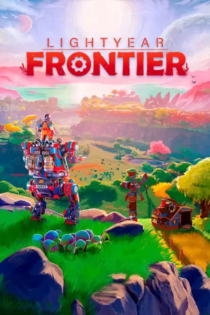 Box-art pre hru s názvom Lightyear Frontier