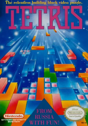 Box-art pre hru s názvom Tetris