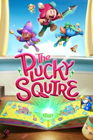 Box-art pre hru s názvom The Plucky Squire