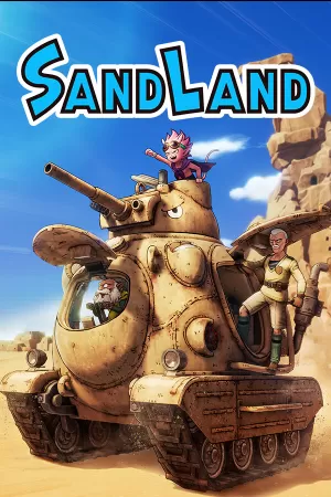 Box-art pre hru s názvom SAND LAND