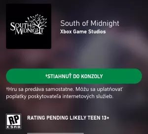 South of Midnight stiahnuť do konzoly