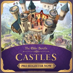 Box-art pre hru s názvom The Elder Scrolls: Castles