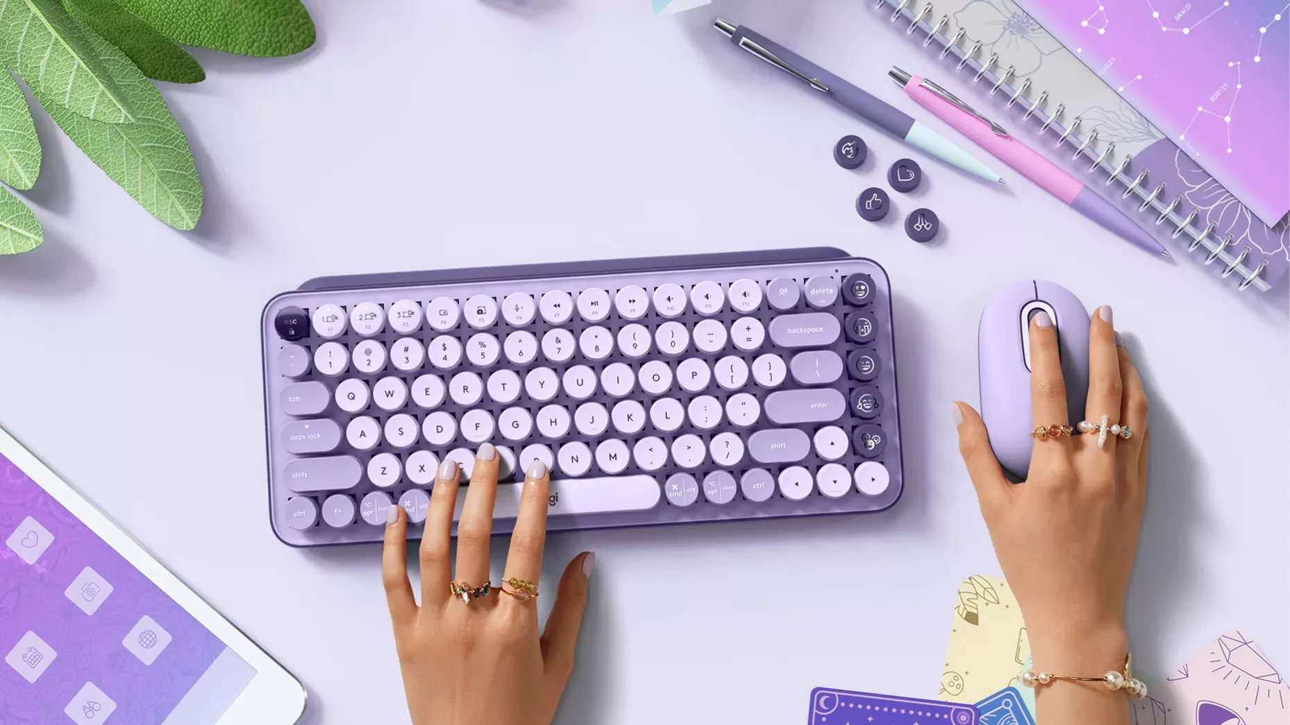 Logitech Pop Keys Keyboard