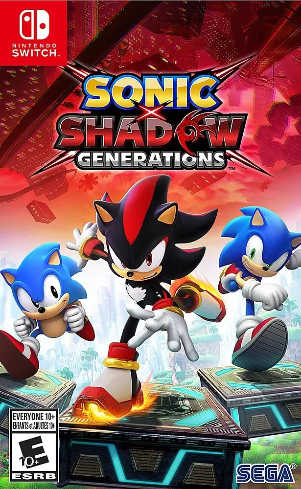 Box-art pre Sonic X Shadow Generations
