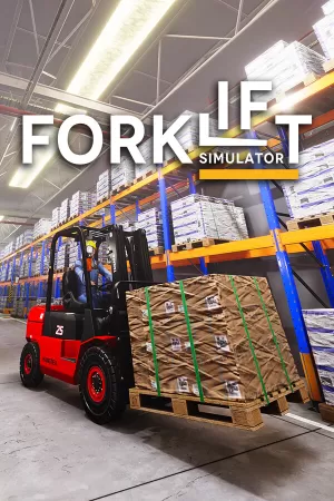 Box-art pre hru s názvom Forklift Simulator