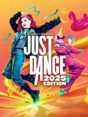 Box-art pre hru s názvom Just Dance 2025