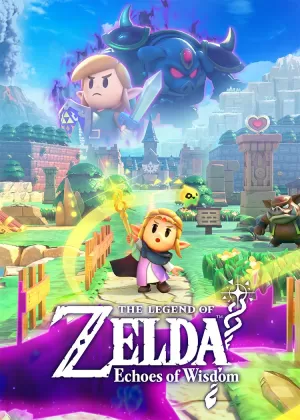 Box-art pre hru s názvom The Legend of Zelda - Echoes of Wisdom