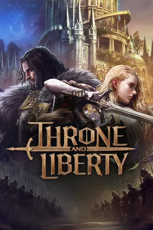 Box-art pre hru s názvom Throne and Liberty