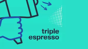 Box-art pre hru s názvom Triple Espresso