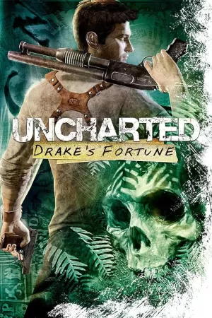 Box-art pre hru s názvom Uncharted: Drake's Fortune