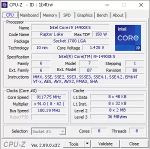 CPU-Z Overclocking Record 2024