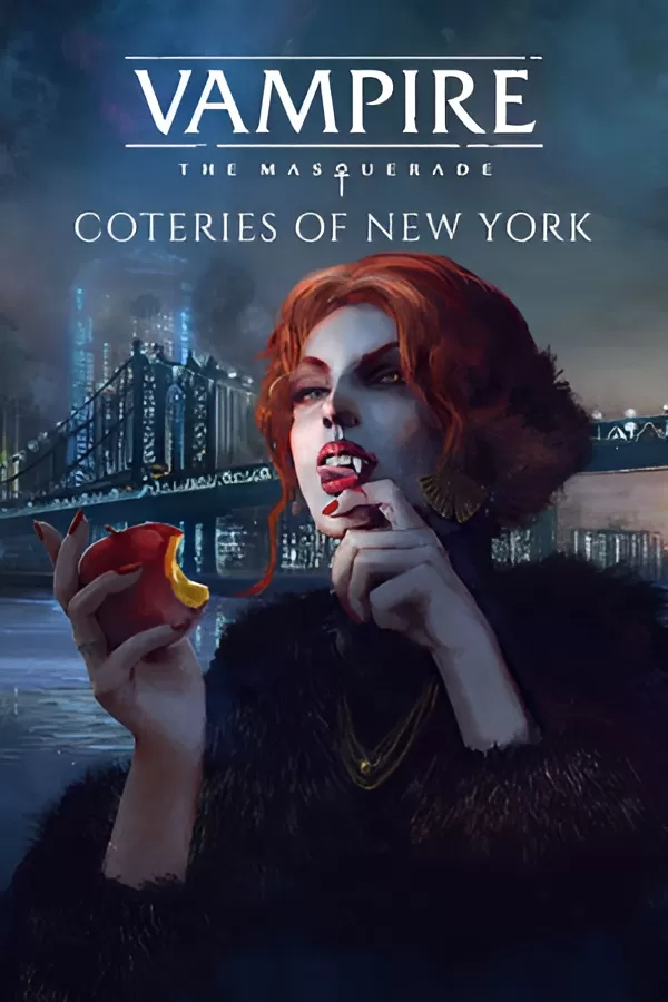 Box-art pre Vampire: The Masquerade - Coteries of New York