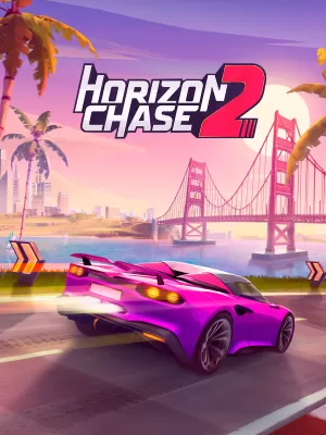 Box-art pre hru s názvom Horizon Chase 2
