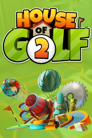 Box-art pre hru s názvom House of Golf 2