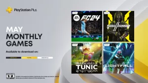 PS Plus hry Maj Kveten 2024
