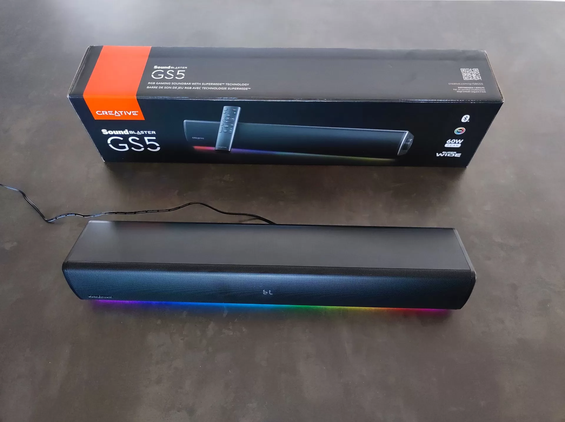 Creative Sound Blaster GS5 Soundbar_01