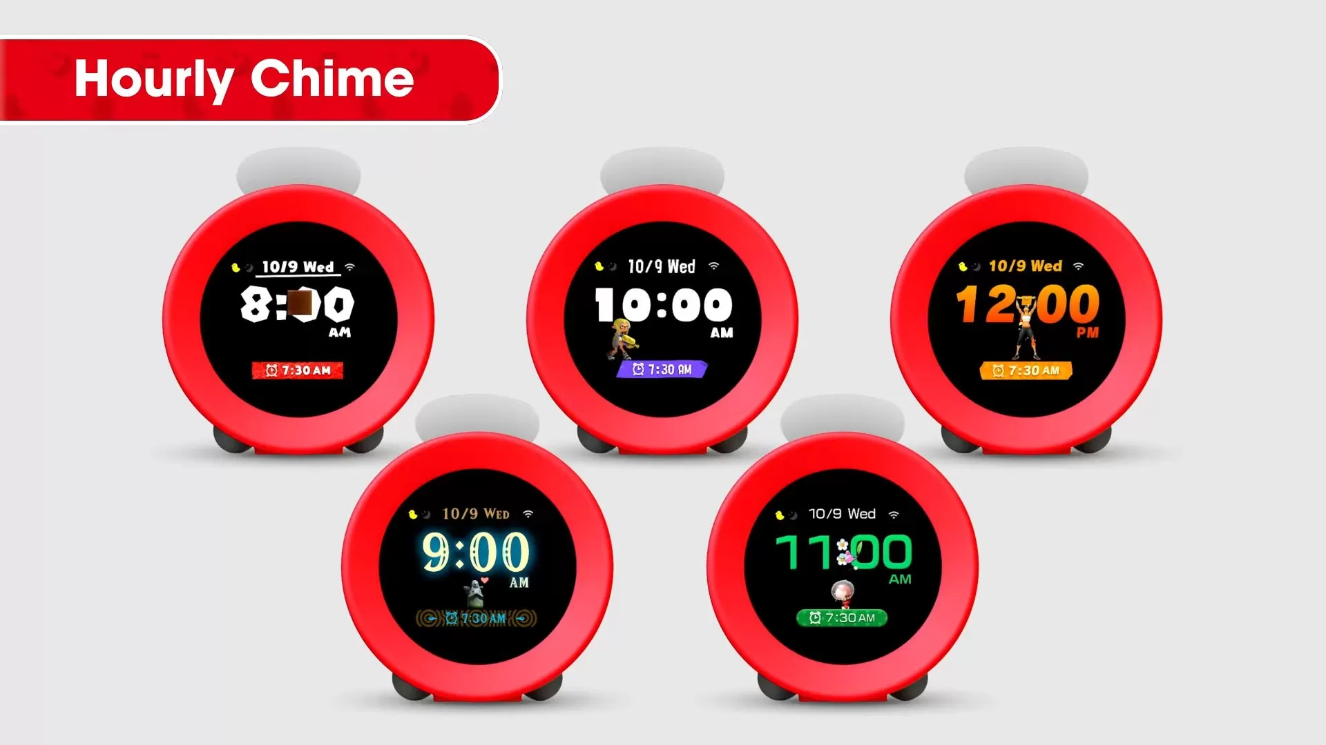 Nintendo Alarmo verzie