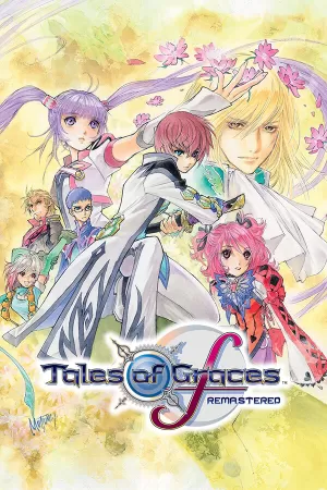 Box-art pre hru s názvom Tales of Graces f Remastered