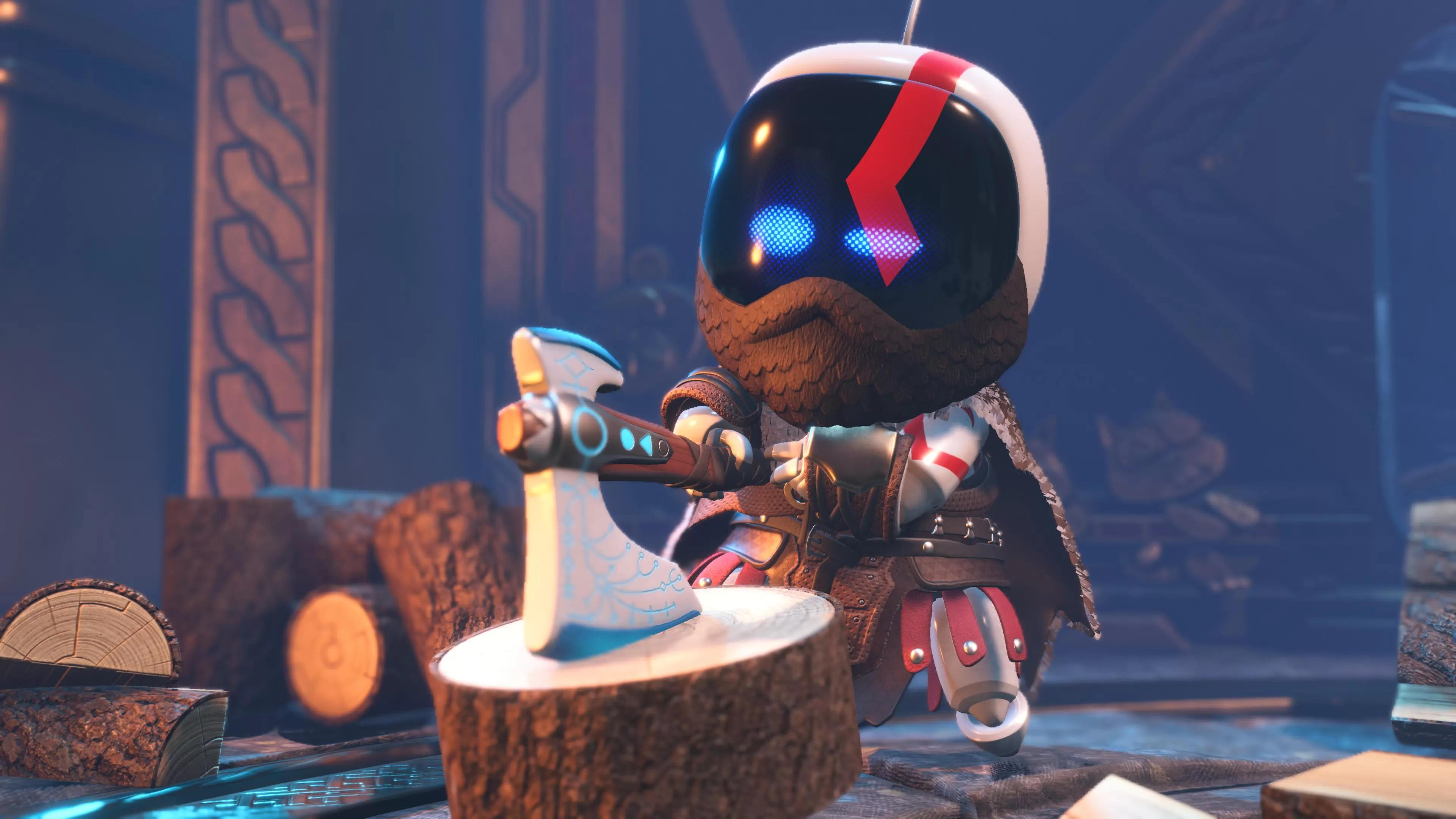 ASTRO BOT screenshot Kratos God of War